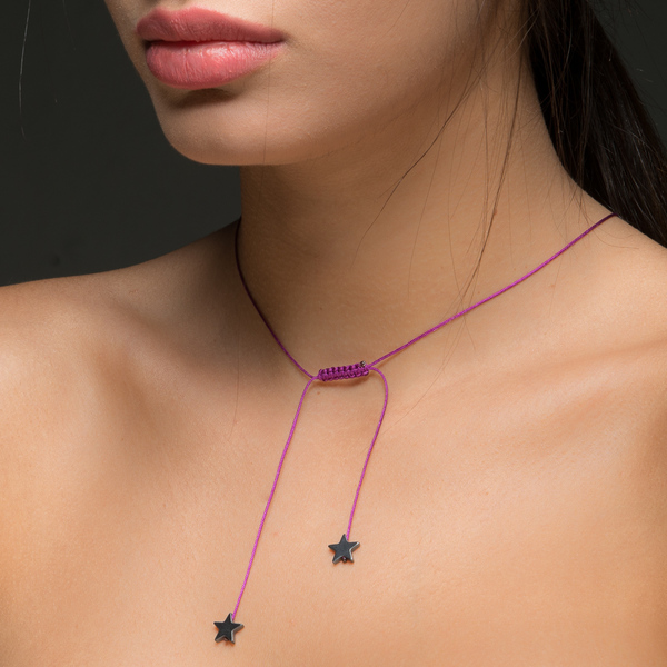 Minimalist star necklace - κρεμαστά - 2