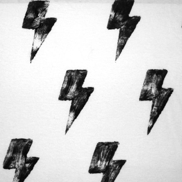 Lightning - βαμβάκι, t-shirt, χειροποίητα - 2