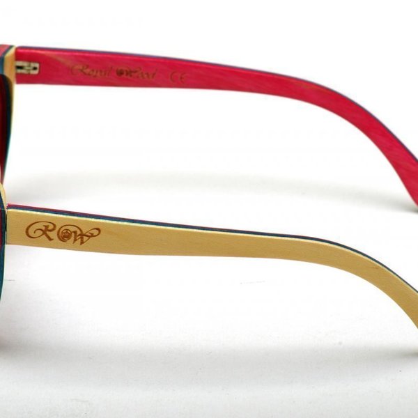 Wooden sunglasses / Ξύλινα γυαλιά ηλίου Z50086 - ξύλο - 2