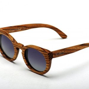 Wooden sunglasses / Ξύλινα γυαλιά ηλίου Z1106 zebra - ξύλο