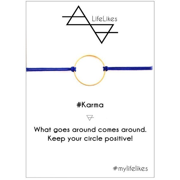'Karma' charm bracelet - 4