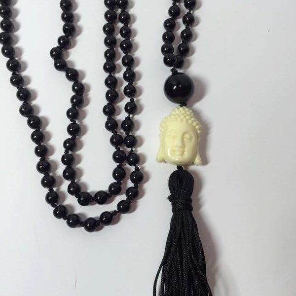 Buddha necklace - μοναδικό, δώρο, κολιέ, boho - 3