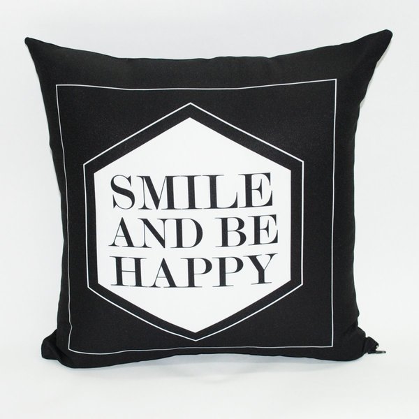 Pillow - Smile and be Happy - μαξιλάρια