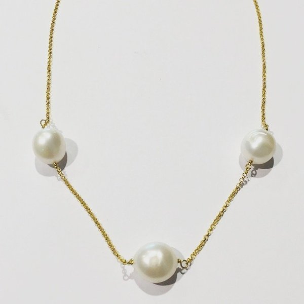 Sea pearls necklace - μακρύ, κοντά, κρεμαστά