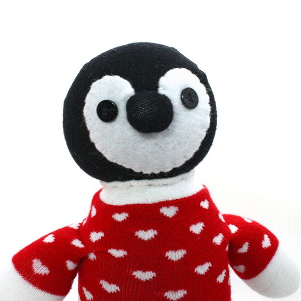 Roberto, ο ερωτευμένος πιγκουίνος! - ζωάκι, δώρο, χειροποίητα, δωμάτιο, παιδί, χριστουγεννιάτικο, για παιδιά