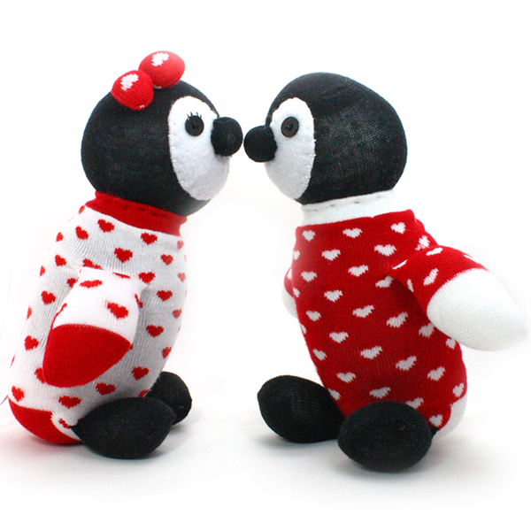 Roberto, ο ερωτευμένος πιγκουίνος! - ζωάκι, δώρο, χειροποίητα, δωμάτιο, παιδί, χριστουγεννιάτικο, για παιδιά - 5