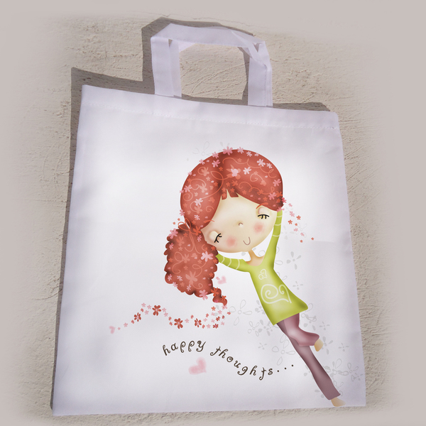 HAPPY THOUGHTS SHOPPING BAG