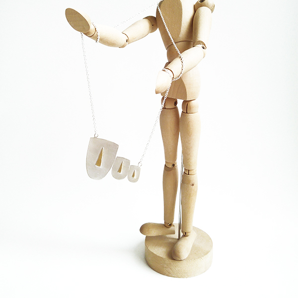 Cycladic figurines - chic, handmade, design, ιδιαίτερο, μοναδικό, μοντέρνο, ασήμι 925, χειροποίητα - 3