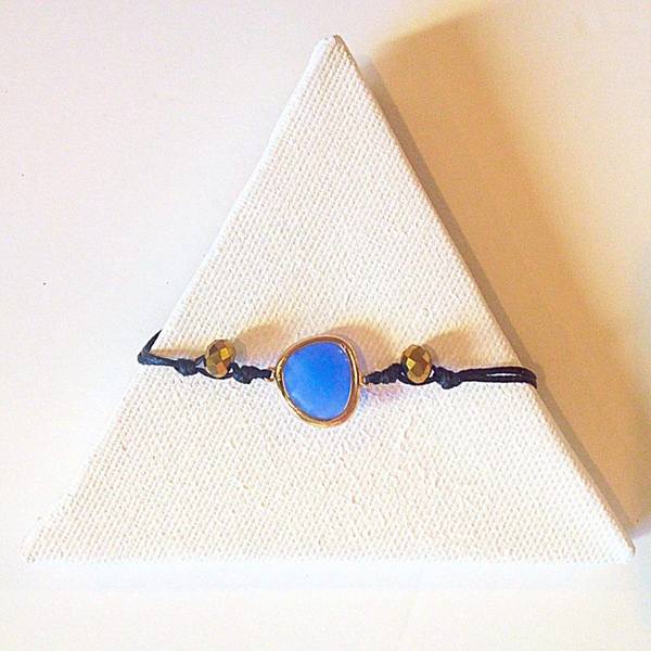 LARA ART Blue bracelet - ημιπολύτιμες πέτρες - 3