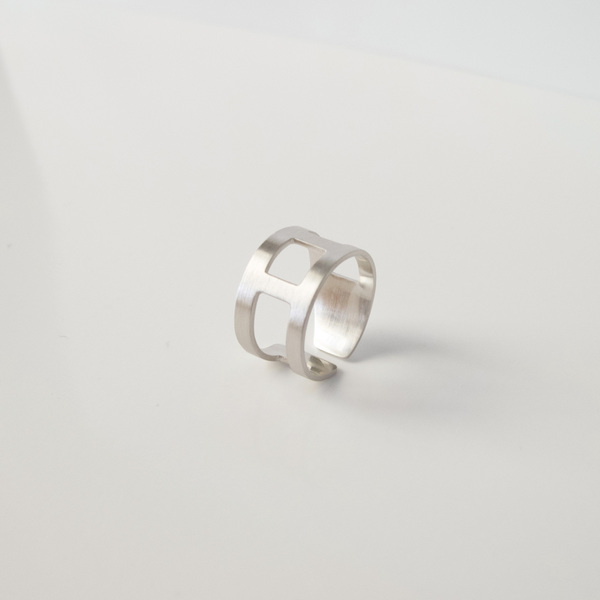 Rectangle Ring - ασήμι 925
