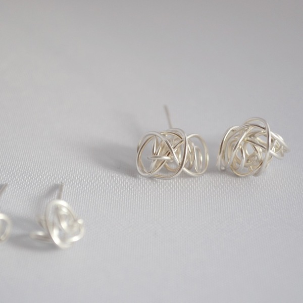 "Unique" - Silver earrings