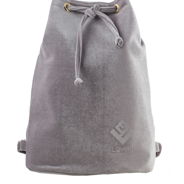 Pouch Velvet Backpack - πουγκί, σακίδια πλάτης, τσάντα, βελούδο, χειροποίητα