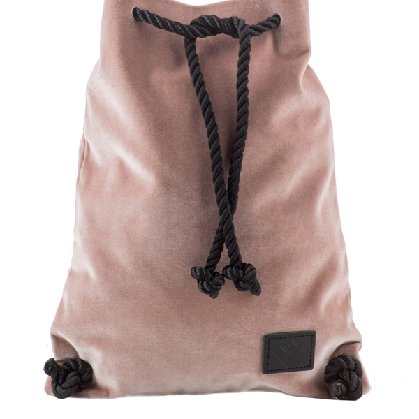 Dourvas Velvet Backpack - handmade, σακίδια πλάτης, τσάντα, βελούδο, χειροποίητα