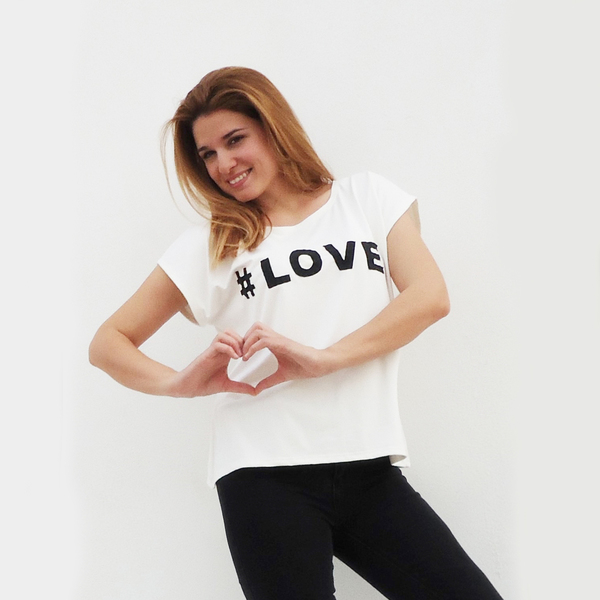 "Tinky" All you need is #LOVE tshirt - καθημερινό