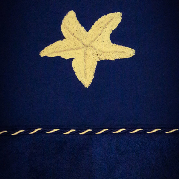 navy beach towel - βαμβάκι - 3