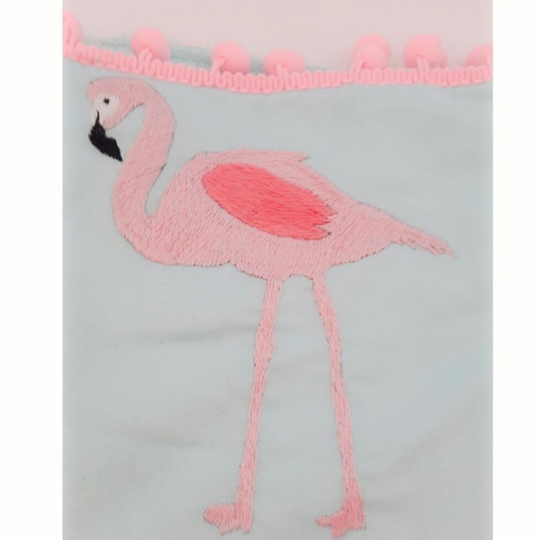 flamingo beach towel - βαμβάκι - 2