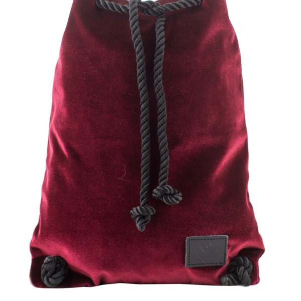 Dourvas Velvet Backpack - handmade, πουγκί, σακίδια πλάτης, τσάντα, βελούδο, χειροποίητα