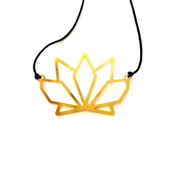 Lotus Flower - ορείχαλκος, λουλούδια, κορδόνια