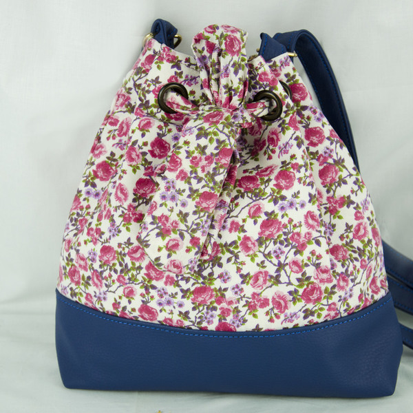 Island Alice Flowers, φλοράλ τσάντα messenger - ύφασμα, σακίδια πλάτης, τσάντα, φλοράλ
