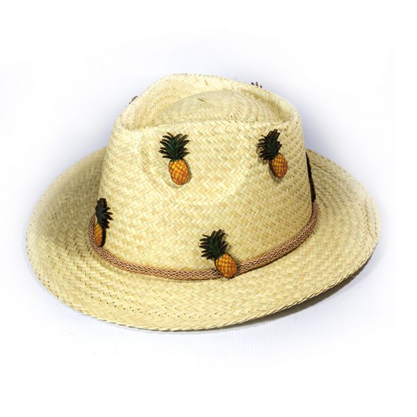 Pineapple boho hat