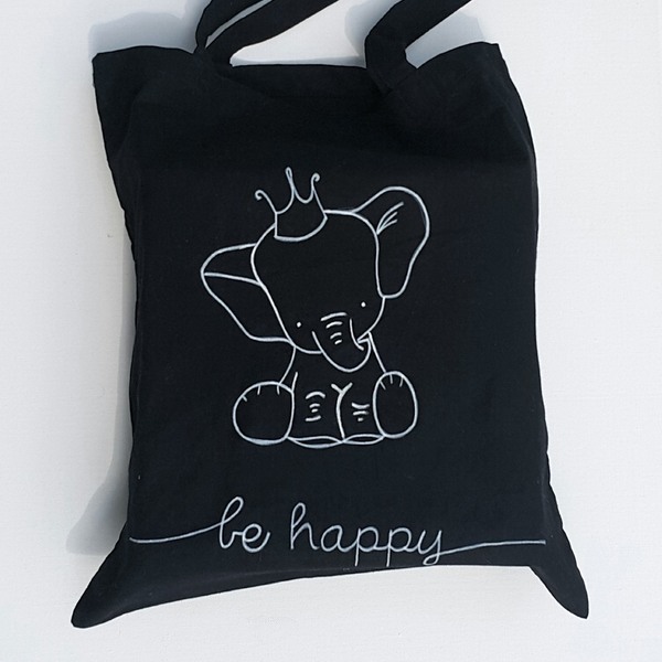 Shopping bag Be happy - 3