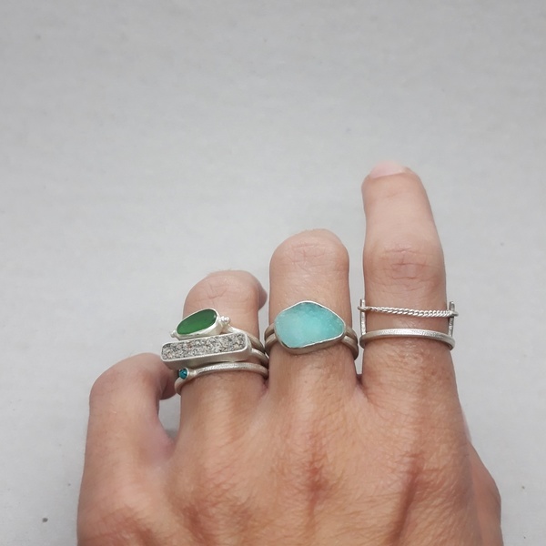 ○ Astypalaia | δαχτυλίδι από ασήμι 925 και άμμο | ελληνικά νησιά - ασήμι, μοναδικό, μοντέρνο, καλοκαίρι, ασήμι 925, ασήμι 925, δαχτυλίδι, χειροποίητα, βεράκια, rock - 4