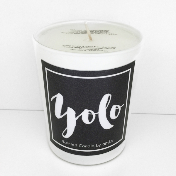 Yolo - Αρωματικό κερί Lavender - δώρο, σπίτι, κερί - 2