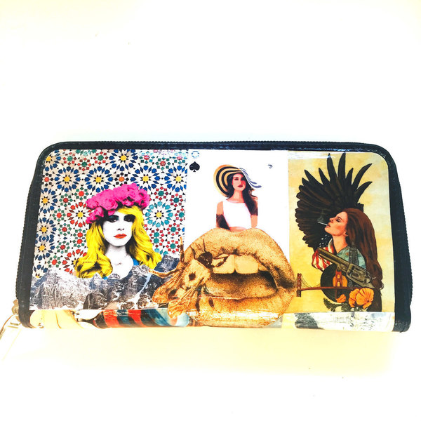 Πορτοφόλι Lana del Rey - fashion, πορτοφολάκι, χαρτί, customized, αγάπη, χειροποίητα, πορτοφόλια - 4