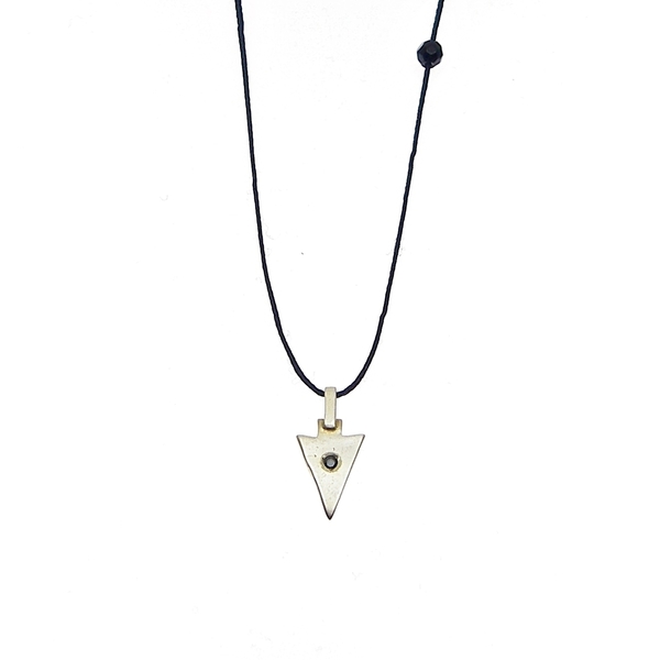 ARROWHEAD-*A Symbol of Strength* - chic, handmade, fashion, charms, κερωμένα κορδόνια, design, γυναικεία, ασήμι 925, ανδρικά, όνυχας, χειροποίητα