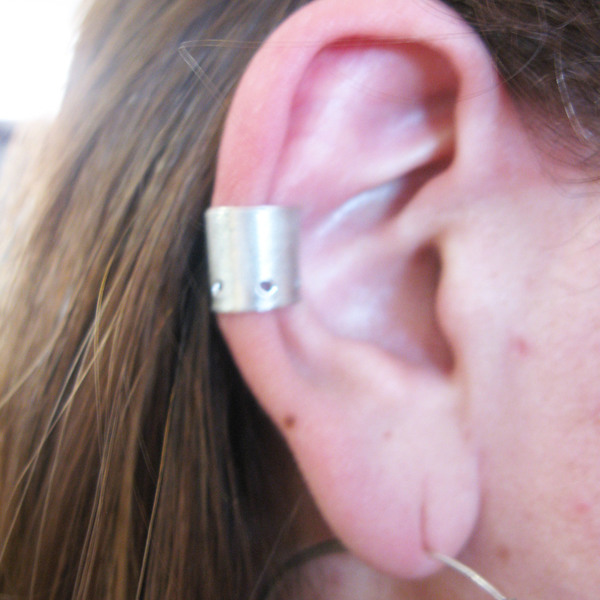 Ear cuff από ασήμι 925 - σκουλαρίκι για το αυτί - ασήμι, chic, handmade, fashion, design, μοναδικό, μοντέρνο, ασήμι 925, σκουλαρίκια, χειροποίητα, εντυπωσιακό, boho - 3