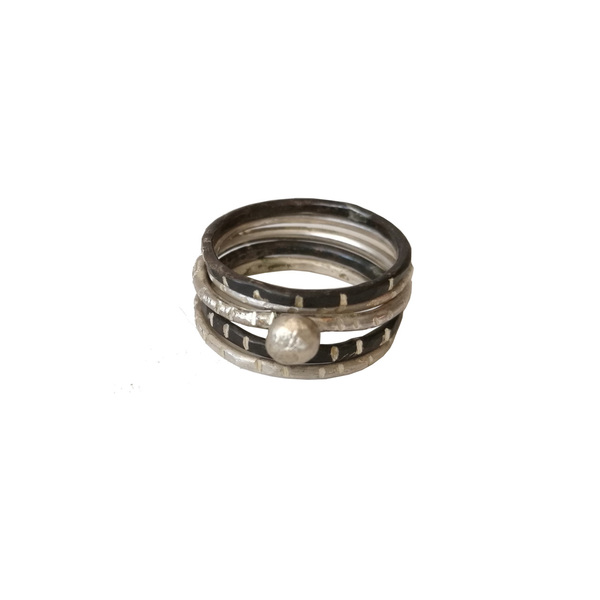 Δαχτυλίδι ασήμι 925 - Stackable silver ring - chic, handmade, design, μοναδικό, μοντέρνο, γυναικεία, chevalier, ασήμι 925, δώρο, customized, street style, δαχτυλίδι, δαχτυλίδια, χειροποίητα, εντυπωσιακά, set, για όλες τις ώρες, δωράκι, είδη δώρου, βεράκια, casual, boho