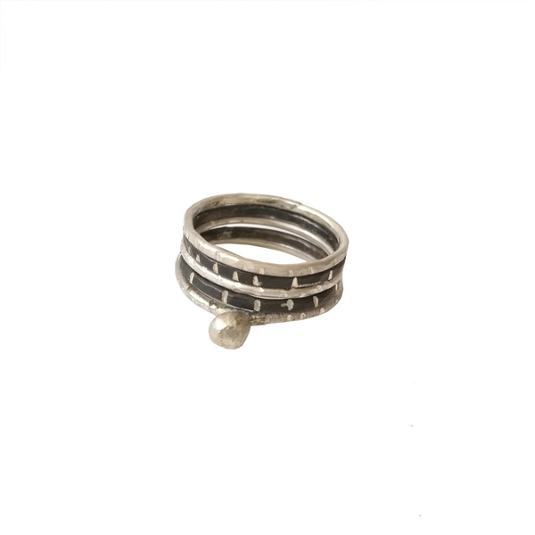 Δαχτυλίδι ασήμι 925 - Stackable silver ring - chic, handmade, design, μοναδικό, μοντέρνο, γυναικεία, chevalier, ασήμι 925, δώρο, customized, street style, δαχτυλίδι, δαχτυλίδια, χειροποίητα, εντυπωσιακά, set, για όλες τις ώρες, δωράκι, είδη δώρου, βεράκια, casual, boho - 3