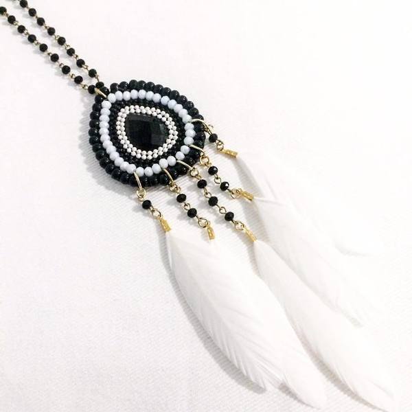 Feather new collection 4 - ημιπολύτιμες πέτρες, handmade, charms, μοναδικό, μοντέρνο, φτερό, χειμωνιάτικο, χειροποίητα