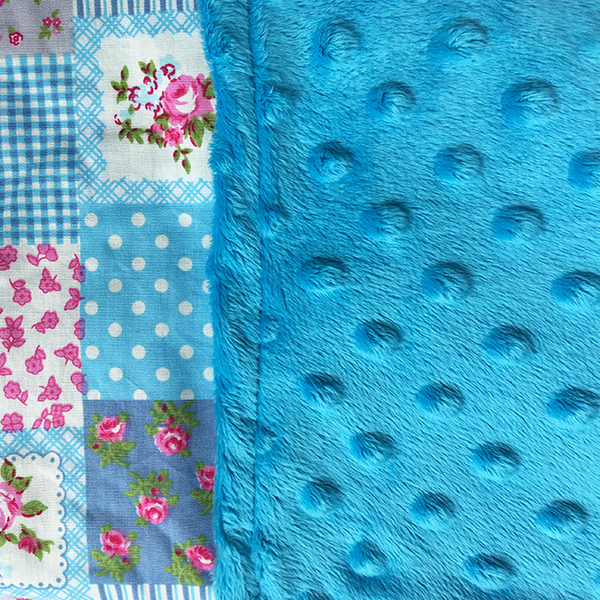 Παιδικό κουβερτάκι patchwork - βαμβάκι, κορίτσι, αγόρι, λουλούδια, δώρα για βάπτιση, Black Friday, για παιδιά, κουβέρτες - 2