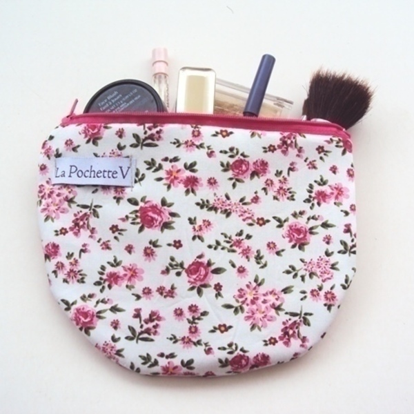 Νεσεσέρ pink roses - ύφασμα, γυναικεία, σακίδια πλάτης, τσάντα - 2