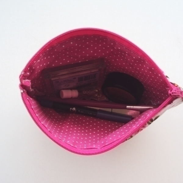 Νεσεσέρ pink roses - ύφασμα, γυναικεία, σακίδια πλάτης, τσάντα - 3