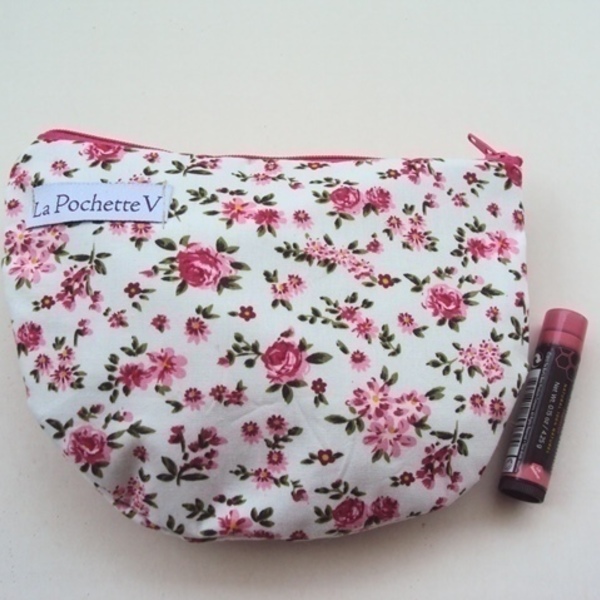 Νεσεσέρ pink roses - ύφασμα, γυναικεία, σακίδια πλάτης, τσάντα - 4