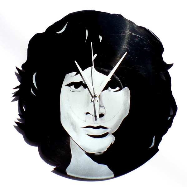 Jim Morrison, Τhe Doors. - ρολόι, τοίχου, δωράκι