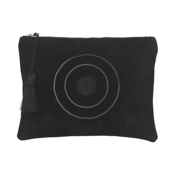 Madam Christina - Leather Clutch Bag by Christina Malle - δέρμα, φάκελοι, τσάντα, μάτι