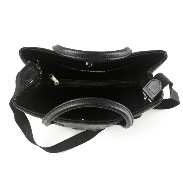 Signiora Black - Bag by Christina Malle - τσάντα, μάτι, δερματίνη - 3