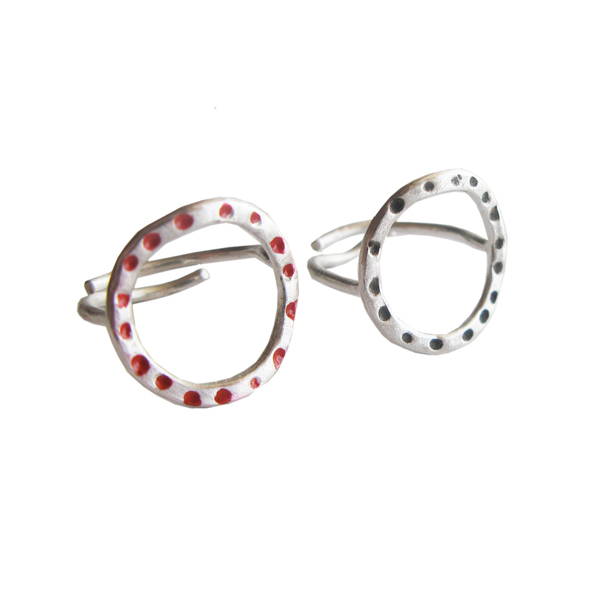 Χειροποίητο δαχτυλίδι απο ασήμι 925 / Handmade karma ring/open circle ring - chic, handmade, μοναδικό, μοντέρνο, chevalier, επιχρυσωμένα, στρογγυλό, ασήμι 925, κύκλος, customized, δαχτυλίδι, γεωμετρικά σχέδια, δαχτυλίδια, χειροποίητα, minimal, αυξομειούμενα, δώρα για γυναίκες - 2