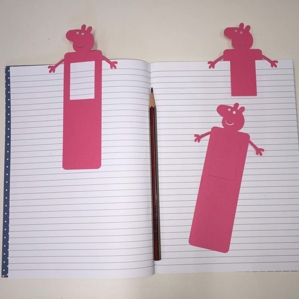 Peppa Pig Σελιδοδείκτες - κορίτσι, σελιδοδείκτες, αναμνηστικά, ήρωες κινουμένων σχεδίων - 4