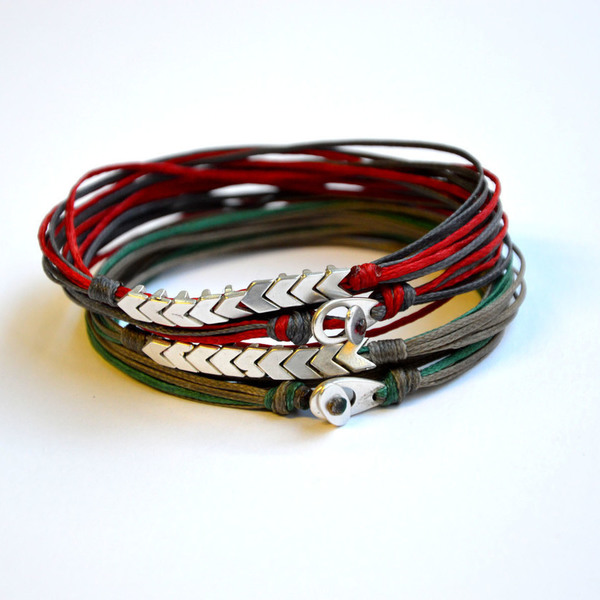 Handmade minimal bracelets - κερωμένα κορδόνια, νήμα, επάργυρα, βραχιόλι, βραχιόλια, χειροποίητα, minimal