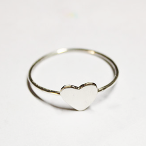 Ασημένιο Δαχτυλίδι Καρδιά - γυναικεία, ασήμι 925, καρδιά, customized, δαχτυλίδι, χειροποίητα, must, ασημένια