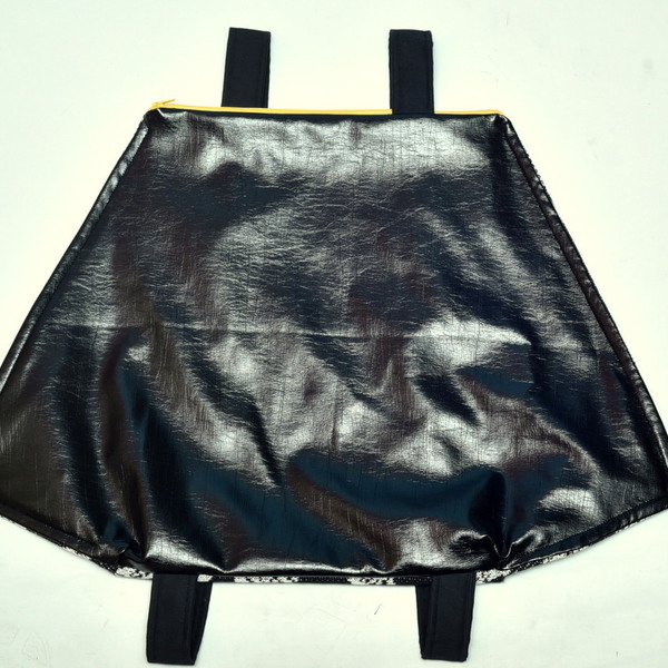 GRANDMA DIAMOND-τσάντα διπλής όψης απο δερματίνη και ύφασμα - μαλλί, ύφασμα, ύφασμα, fashion, μοναδικό, διπλής όψης, πλάτης, σακίδια πλάτης, χειροποίητα, δερματίνη - 3