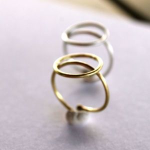 o Gold Binding circles the ring | Δαχτυλίδι Επιχρυσωμένο Ασήμι 925 minimal δώρο για εκείνη - επιχρυσωμένα, επιχρυσωμένα, ασήμι 925, δώρο, δαχτυλίδι, γεωμετρικά σχέδια, χειροποίητα, minimal, βεράκια, αυξομειούμενα