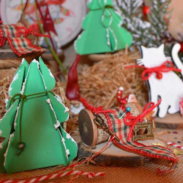 Κουβαρίστρα ...Ράβε-ξήλωνε - κορδέλα, διακοσμητικό, ξύλο, διακόσμηση, κορδόνια, δωράκι, χριστουγεννιάτικο, διακοσμητικά - 4