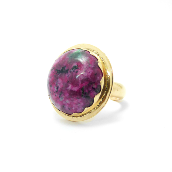 " Gold Ruby Zoisite " - Eπίχρυσο δαχτυλίδι με ημιπολυτιμο λίθο Ρουμπίνι σε Ζοϊσίτη! - ημιπολύτιμες πέτρες, ημιπολύτιμες πέτρες, chic, handmade, βραδυνά, fashion, καλοκαιρινό, vintage, κλασσικό, design, ιδιαίτερο, μοναδικό, μοντέρνο, γυναικεία, επιχρυσωμένα, sexy, ανοιξιάτικο, χειμωνιάτικο, donkey, δαχτυλίδι, χειροποίητα, απαραίτητα καλοκαιρινά αξεσουάρ, must αξεσουάρ, κλασσικά, γυναίκα, boho, ethnic