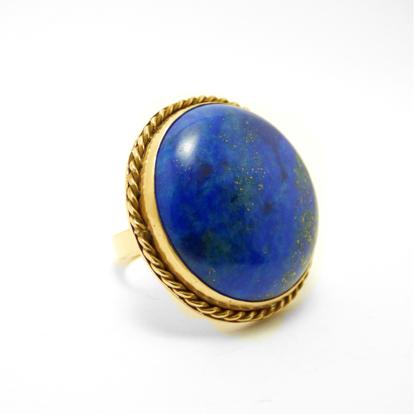 "Μagic lapis" - Χειροποίητο δαχτυλίδι επίχρυσο με ημιπολύτιμο λίθο Lapis Lazuli! - ημιπολύτιμες πέτρες, ημιπολύτιμες πέτρες, chic, handmade, βραδυνά, fashion, καλοκαιρινό, vintage, design, ιδιαίτερο, μοναδικό, μοντέρνο, γυναικεία, καλοκαίρι, επιχρυσωμένα, επιχρυσωμένα, ορείχαλκος, sexy, ανοιξιάτικο, σύρμα, χειμωνιάτικο, donkey, χειροποίητα, απαραίτητα καλοκαιρινά αξεσουάρ, must αξεσουάρ, γυναίκα, boho, ethnic