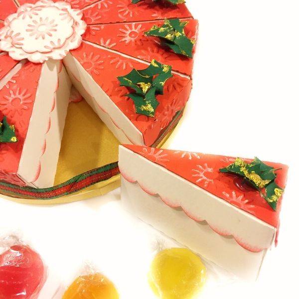 Βασιλόπιτα χάρτινη mini - χαρτί, φλουρί, δώρο, διακόσμηση, δώρα, είδη διακόσμησης, είδη δώρου, χριστουγεννιάτικο, party, στολισμός τραπεζιού, μπάλες - 4